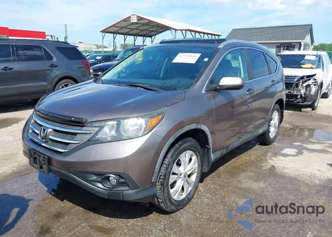 2013 Honda Cr-V Ex-L z USA, uszkodzony, nr VIN 5J6RM4H75DL077062